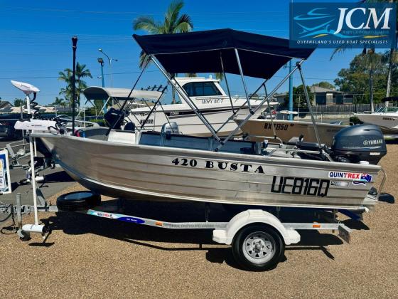 Quintrex 420 Busta with “Blade Hull” 